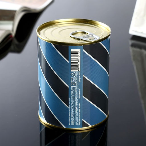 Носки мужские черные в банке Для любимого зятя