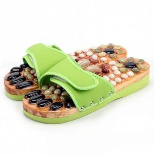 Массажные тапочки с камнями