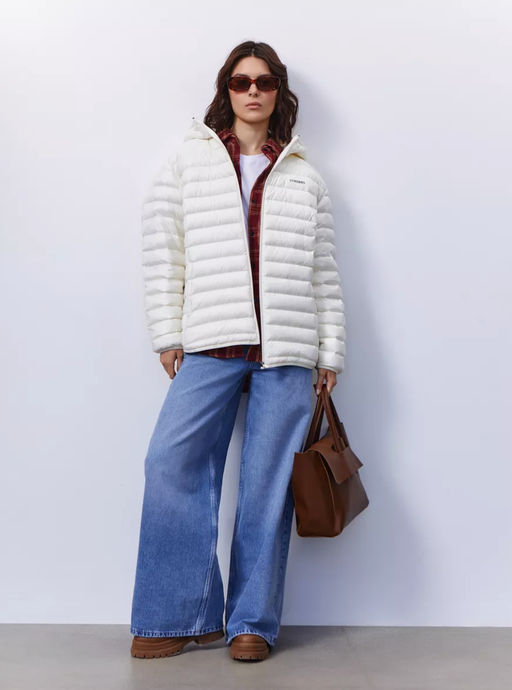 T3323-6 Пуховик стеганый женский - Strobbs фото 9