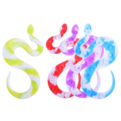 Игрушка - Антистресс SquidoPop (Сквидопоп) Змейка - Кнр фото 2
