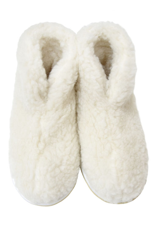 Обувь домашняя Бабуши-Эконом из овечьего меха