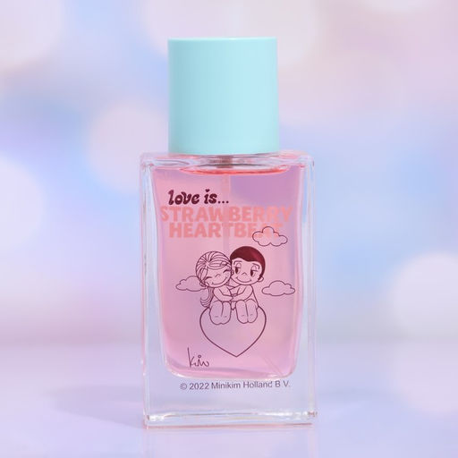 Туалетная вода с феромонами Love is strawberry heartbeat, 50 мл