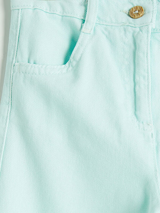 Regular Fit K?z ?ocuk Gabardin Pantolon