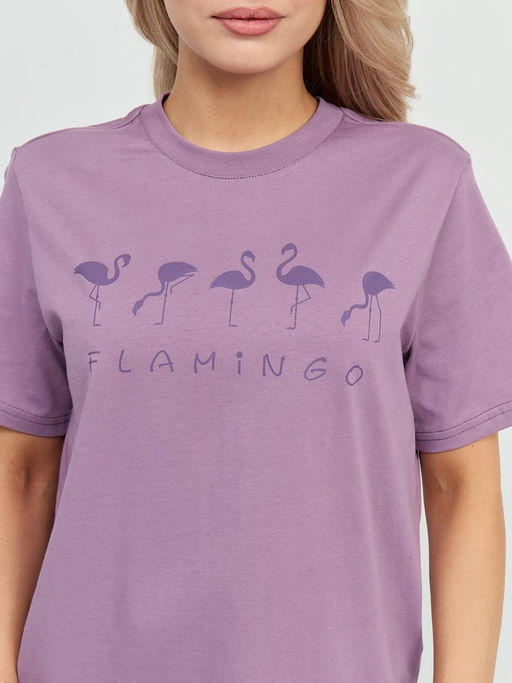 Футболка женская арт. 12716/Flamingo