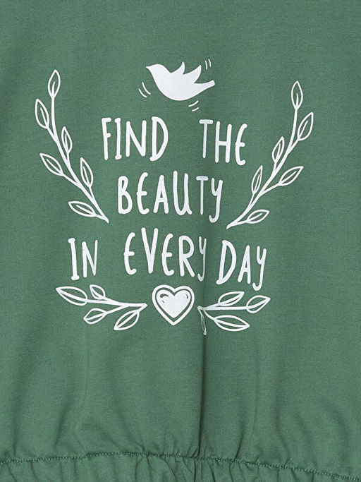 Bisiklet Yaka K?z ?ocuk Sweatshirt - Waikiki фото 2