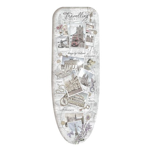 VAL TC-GR14354-XL Чехол для гладильной доски, большой, 143*54 см, TRAVELLING GREY, шт