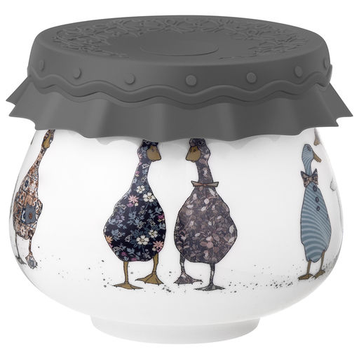 БАНКА LEFARD FAMILY FARM С СИЛИКОНОВОЙ КРЫШКОЙ 9*9*7,5 CM 300 МЛ  фото 8