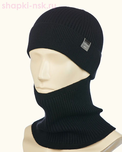 17224 1S Стамнес Комплект мужской (шапка+снуд) (58-60)