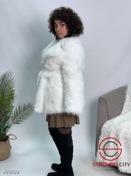 Шуба женская из искусственного меха