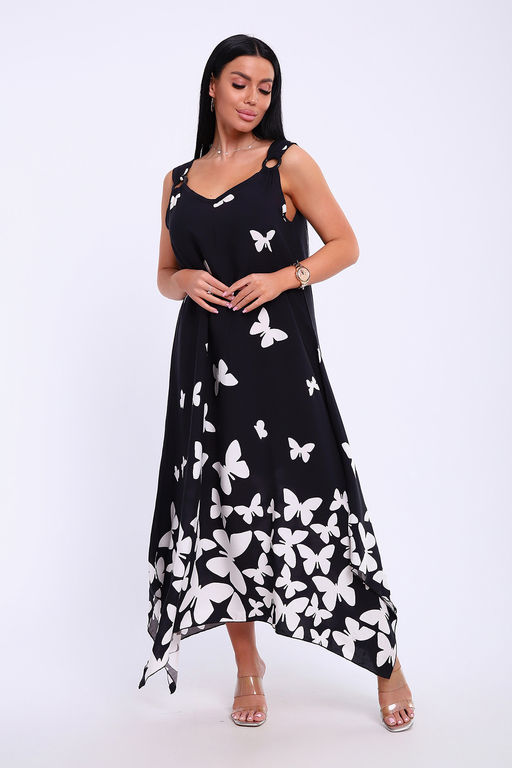 Сарафан летний больших размеров пляжный домашний 5740 - Натали фото 22