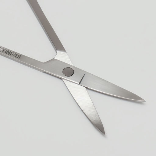 Ножницы маникюрные, загнутые, 9 см