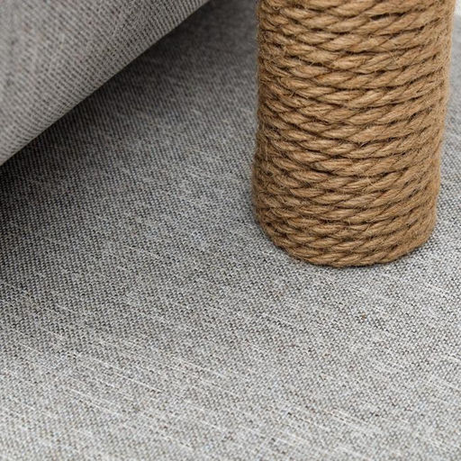 Комплекс для кошек с когтеточкой, с туннелем и полочкой, 44 х 35 х 50 см, рогожка, джут, серо-синий - Пижон фото 6