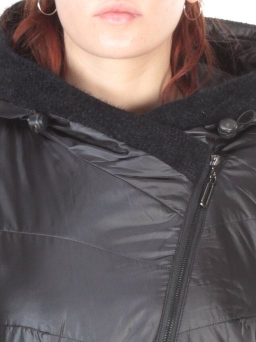 22-307 BLACK Куртка демисезонная женская AKiDSEFRS (синтепон 100 гр.) - Фабричный китай фото 10