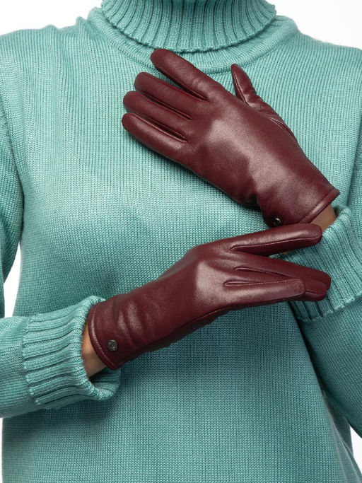 Перчатки жен п/ш LB-0200 merlot