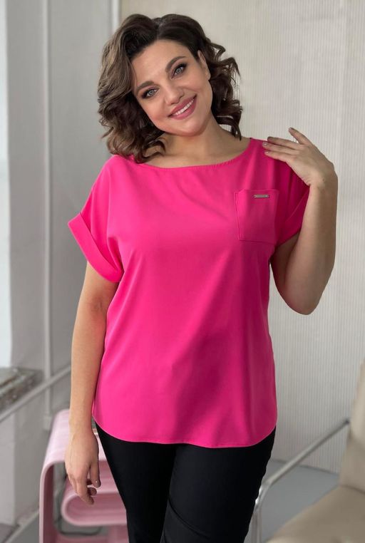 Топ Rumoda 2111 розовый  фото 8