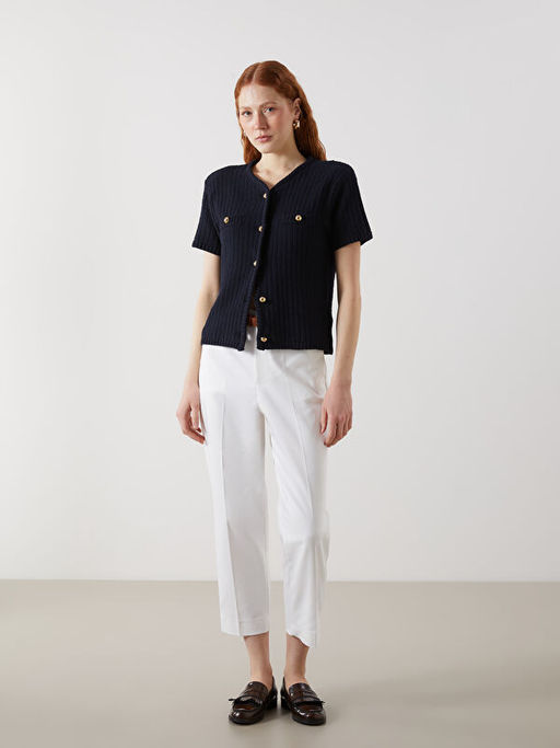 V Yaka Kad?n Triko H?rka