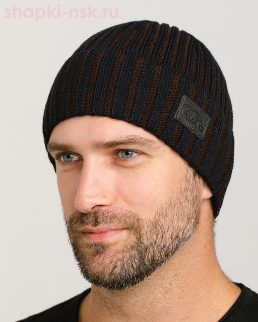 207 T Шапка по голове мужская (57-59)