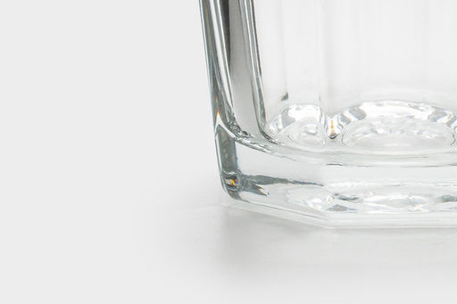 Стакан, 9 см, 250 мл, стекло, Граненый - Anna lafarg фото 5