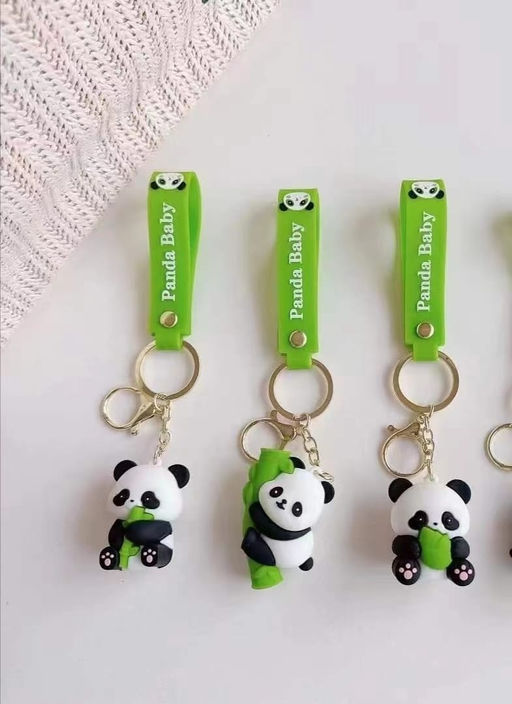Брелок Panda baby - Панда с бамбуком в ассортименте