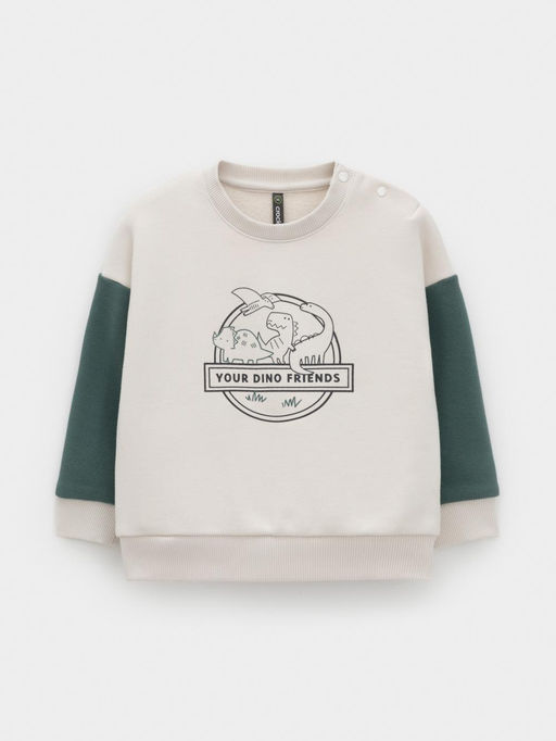 КР 302851/светло-бежевый 0783 к604 джемпер (свитшот) д/мал яс