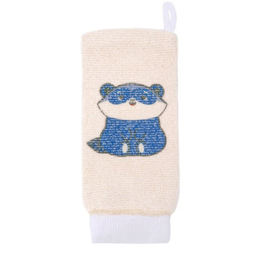 Мочалка детская рукавица из хлопка с рисунком 16333 - Vival фото 2