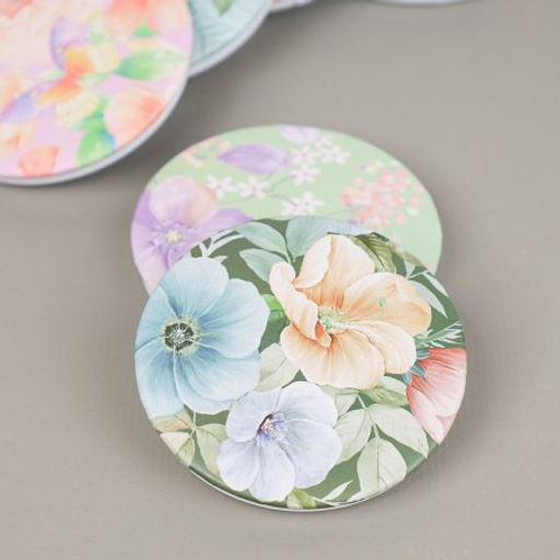 Зеркало карманное 7,5 см / CW419-5 /уп 12/480/ - Галеонтрейд фото 4