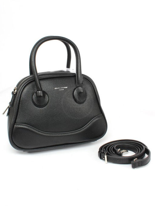 Сумка женская искусственная кожа DJ-CM 6966-BLACK, 1отд, плечевой ремень, черный SALE 261520 - Adelia фото 6