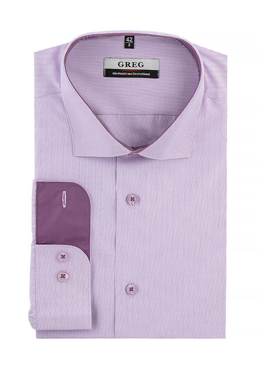 Сорочка мужская длинный рукав GREG 704/139/1155/Z/1p_x  фото 2