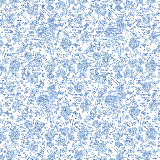 "Жозефина, синий" Скатерть 220х145см, длина стола до 180см, на 8-10 персон, хлопок "Премиум" 186г/м2, "Домашняя мода" (Россия)