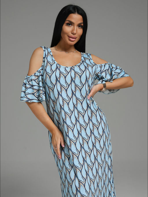 Ялта платье женское (небесный)