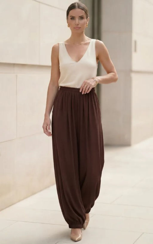 брюки султанки алладины 95% хлопок; 5% лайкра - Knitka wear фото 21