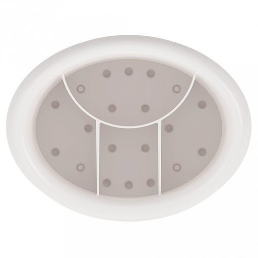 Подставка для столовых приборов пластмассовая Маки 16х13х16см, 4-хсекционная (Россия) - Домашняя Мода фото 7