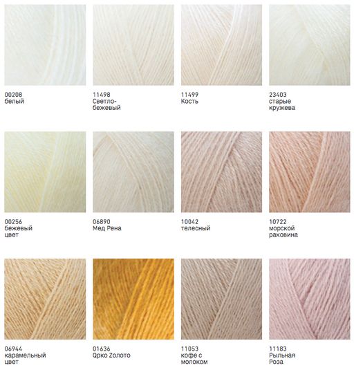 Цена за 5 мотков пряжи ANGORA LUKS