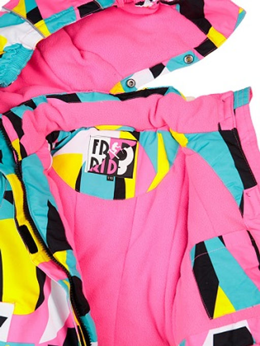 32222115 Комплект текстильный для девочек: куртка, полукомбинезон
