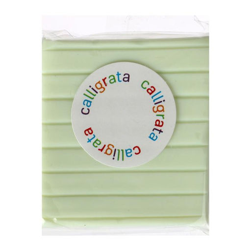 Полимерная глина Calligrata, 50 г, светло-зелёная