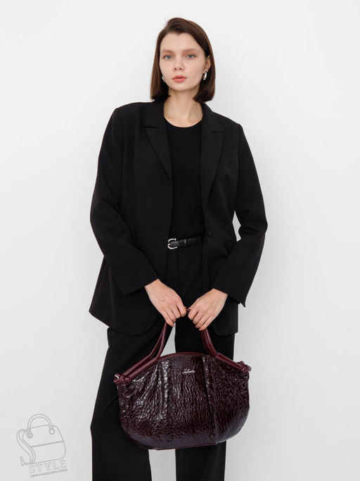 Сумка женская 51141S wine red Velina Fabbiano-Safenta в Новосибирске