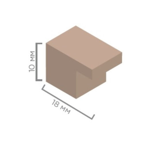 Фоторамка для фото 10×15 см Clovis, МДФ, белый