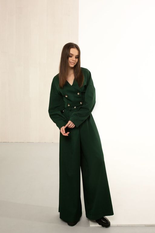 Брюки AURA 4056-176 изумруд