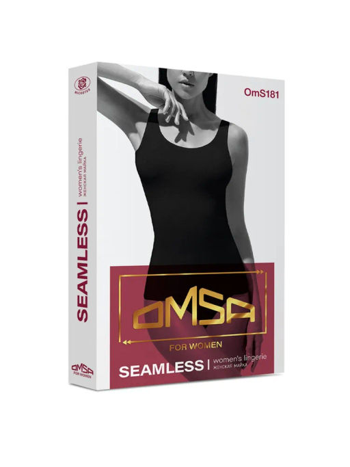 181DD(481) Omsa Майка на широких бретелях (микрофибра)  фото 28