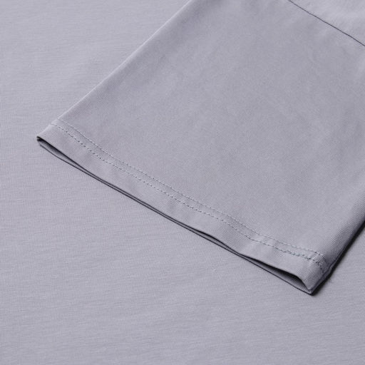 Футболка женская MINAKU: Basic line, серая, размер 44