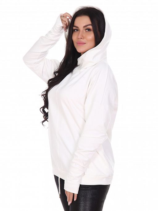 РАСПРОДАЖА Худи с перчаткой О36/белый - Ihomelux фото 2