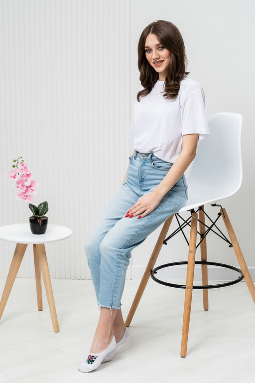 Цена за 4 пары. Следки Фишка женские - Berchelli фото 16