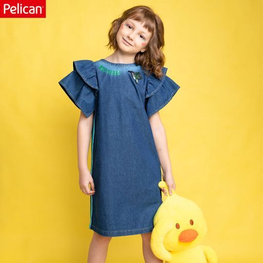 Уценка PELICAN GGDT4219 платье для девочек  фото 5