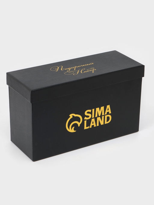 Рюмки для водки «Герб», подарочный набор на 3 персоны, рюмка 50 мл, золото