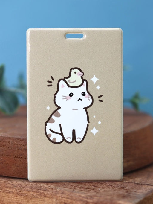 Держатель для карт Аниме Cat duck (6,5 х 10,4 см)