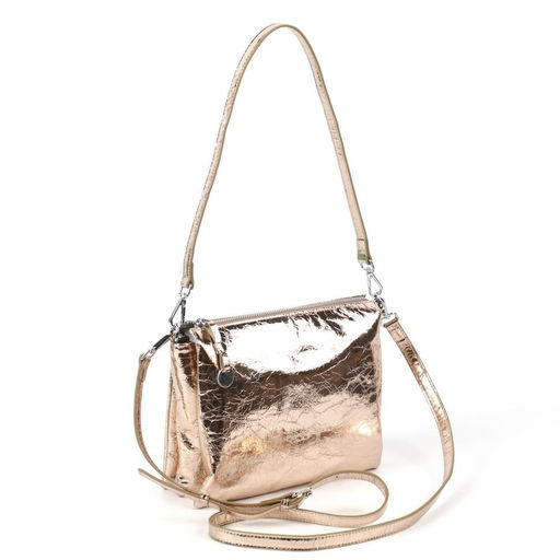 Женская кожаная сумка через плечо с тремя отделениями 0101-20 - Cidirro фото 2