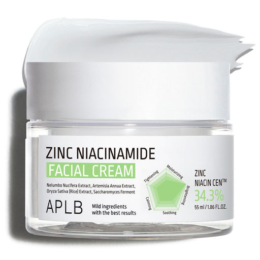 APLB Крем для лица с цинком и ниацинамидом ZINC NIACINAMIDE FACIAL CREAM (55 мл)  фото 2