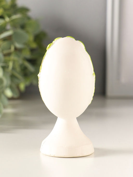 Фигурка гипс Яйцо Пасхальное ХВ, 9?4 см, с розовым