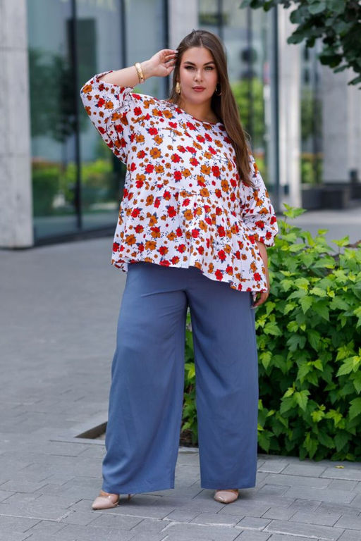 Брюки Luxury Moda 1447 деним