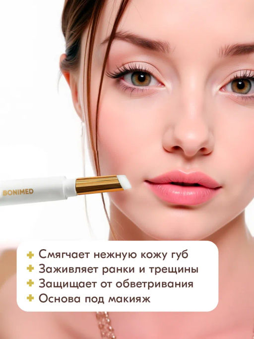 Бальзам для губ от трещин Bonimed, 2,6 г, Boni-0107